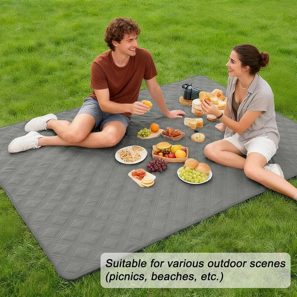 Grey Reversible Quilted Furniture Protector Pet Mat 30x70 Sofa Cover Car Seat